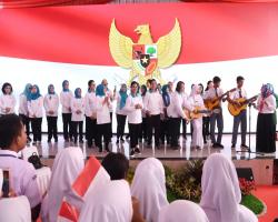 Ibu Negara Sosialisasikan Gerakan Indo