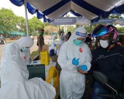 WARGA CILEGON TES RAPID DRIVE THRU