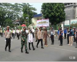 POLRES LEBAK MELAKSANAKAN APEL GEL