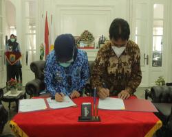 PEMKAB LEBAK SEPAKATI KERJASAMA DE