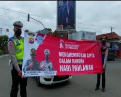 HARI PAHLAWAN, SAT LANTAS POLRES L