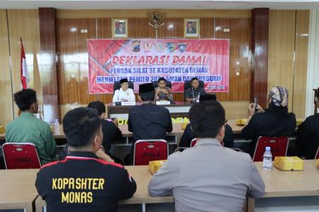 POLRES DEMAK GELAR DEKLARASI DAMAI