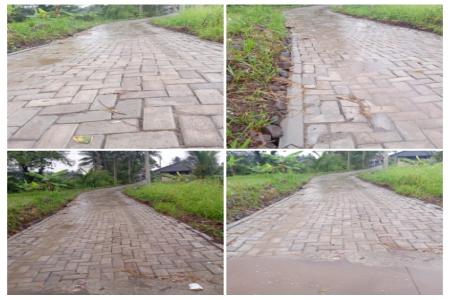 Diduga Pengerjaan Paving Block Di Desa