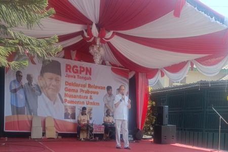 DUKUNGAN PRABOWO PRESIDEN RI 2024 