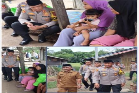 Wujud Kepedulian Kapolres Lebak berika