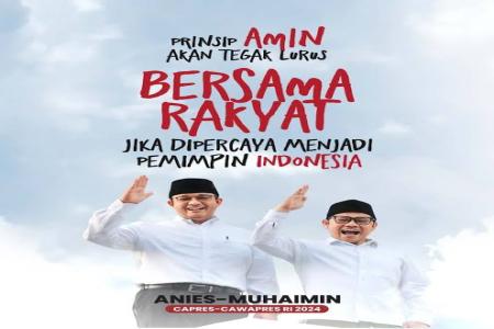 KAMPANYE AKBAR ANIES DAN CAK IMIN 