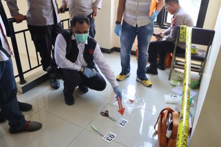 POLRES DEMAK GELAR PELATIHAN  TEKN