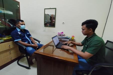 POLRES DEMAKUNGKAP KASUS CURANMOR TKP 