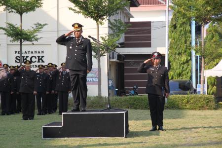 POLRES DEMAK GELAR UPACARA HARI SU