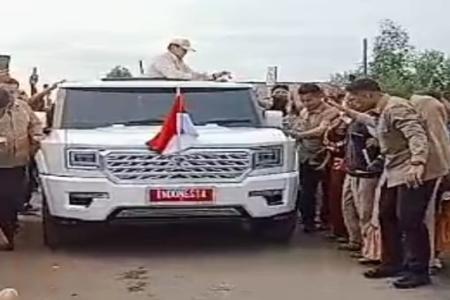 PRESIDEN RI PRABOWO SUBIANTO KUNKE