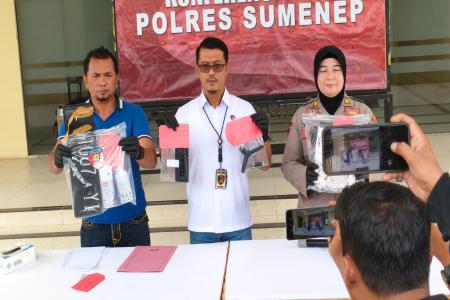 POLRES SUMENEP HENTIKAN PENYELIDIK