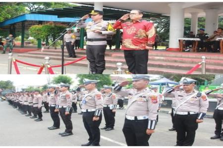 Wakil Bupati Lebak Hadiri Apel Gelar P