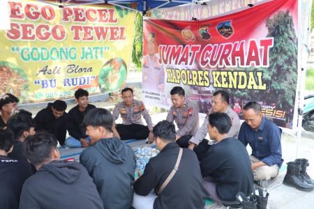KAPOLRES KENDAL TURUN LANGSUNG DEN