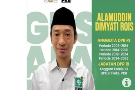 ANGGOTA DPR RI GUS ALAMUDDIN DIMYA