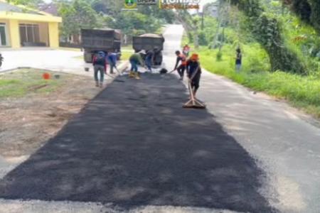 DPUPR Banten UPTD PJJ Lebak Laksanakan
