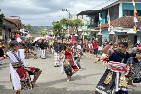Gelar Budaya Kecamatan Leksono Semarak