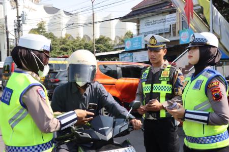 Satlantas Polres Kendal Gelar Ramcheck
