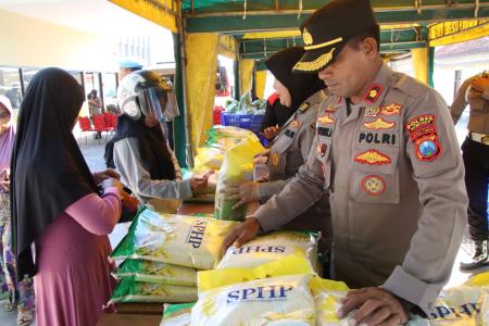 DUKUNG STABILITAS HARGA, POLRES SU