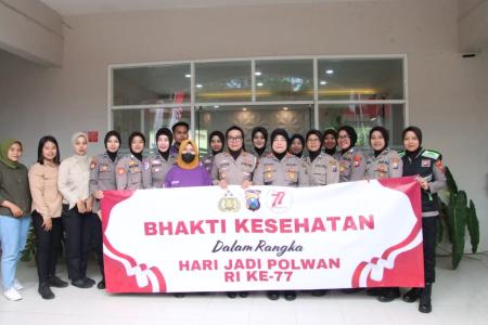 POLWAN POLRES SUMENEP GELAR DONOR 