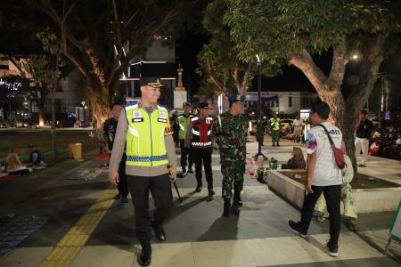 Harkamtibmas Polres Jember Bersama TNI