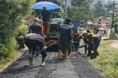 DPUPR Banten Melalui UPTD PJJ Lebak La