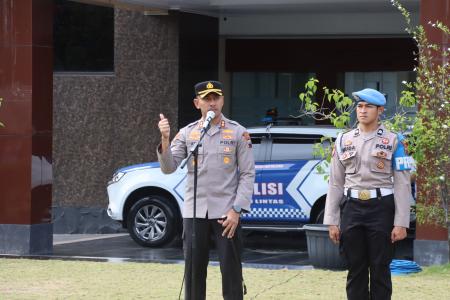  Polres Demak Ajak Petani Tidak Menggu