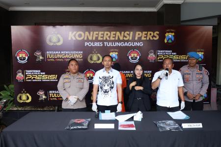 Polisi Amankan Oknum Pesilat di Tulung