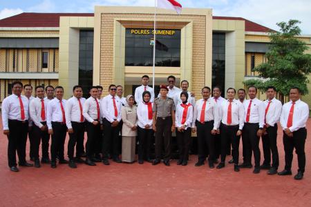 KAPOLRES SUMENEP PIMPIN UPACARA KO