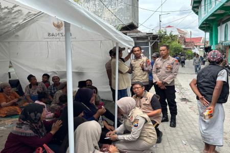 Polda Jatim Beri Trauma Healing Korban