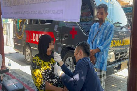 Dokkes Polda Jatim Lakukan Pengumpulan