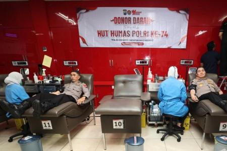 PERINGATI HARI JADI HUMAS POLRI KE