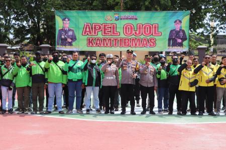 Kapolres Sumenep Ajak Komunitas Ojek O