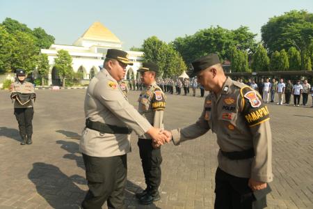 KAPOLRES PASURUAN KUKUHKAN PAMAPTA