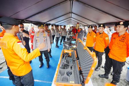 Kapolri Cek Langsung PersonelSarpras P